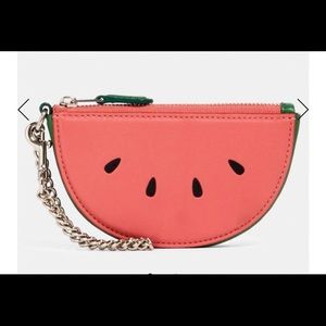 NEW! COACH Watermelon Slice Pouch Bag Charm